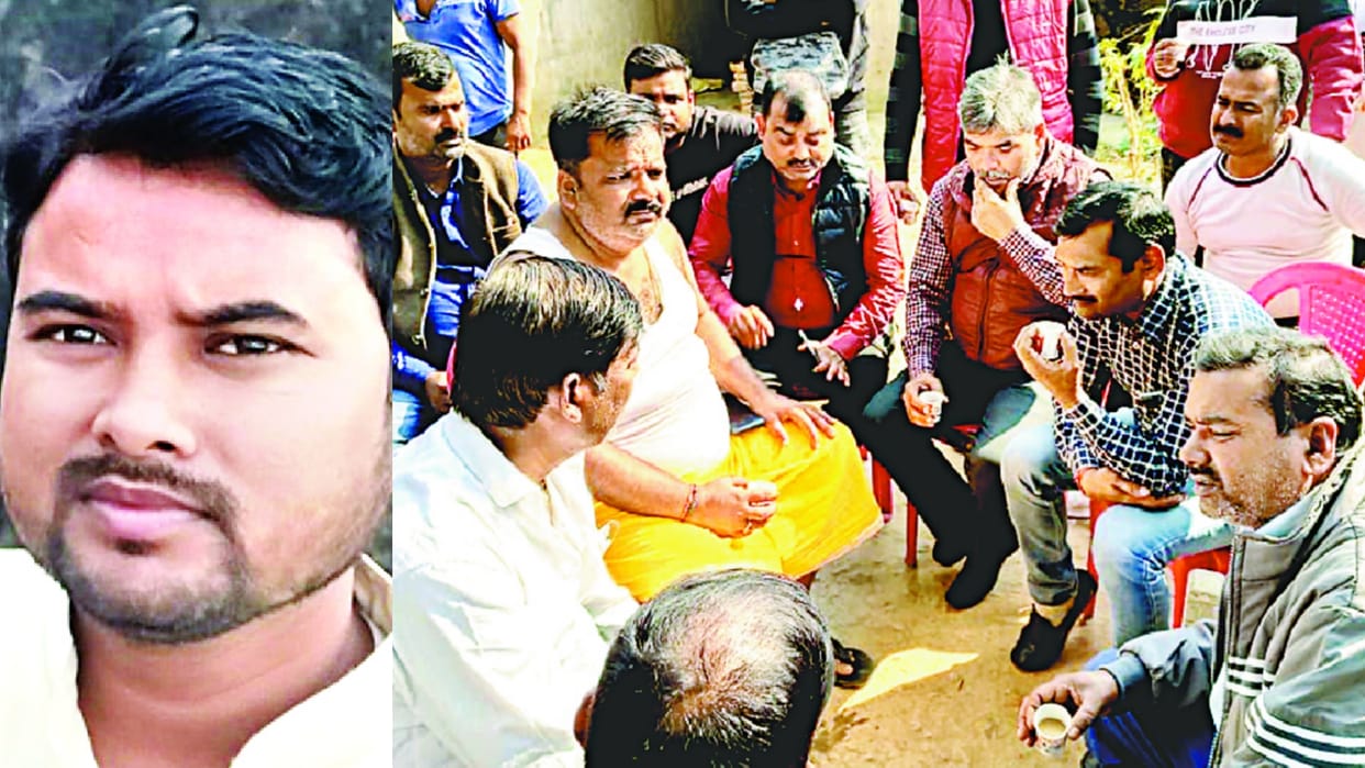 A man died in an road accident in bandhuakala in Sultanpur.