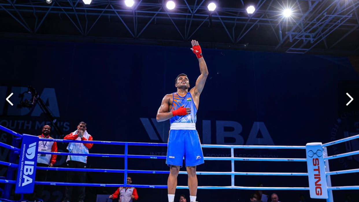 Haryana boy Vansaj won gold medal in World Youth Boxing Championship