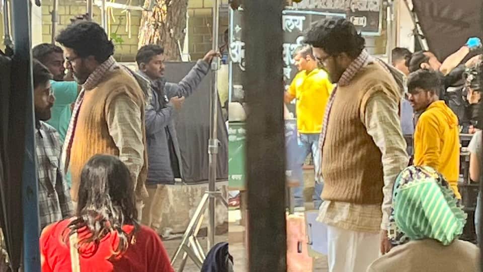Abhishek Bachchan reached Sehore, shooting in Tehsil office