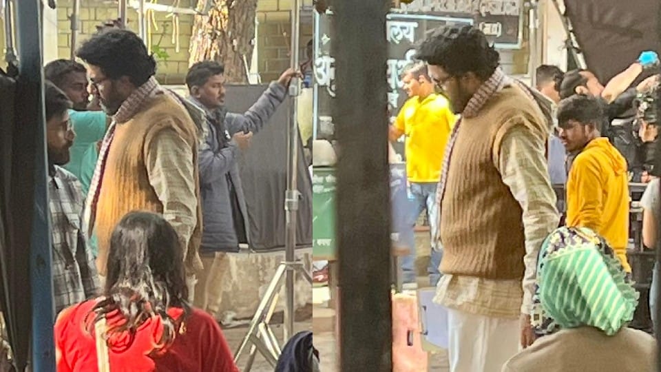 Abhishek Bachchan reached Sehore, shooting in Tehsil office