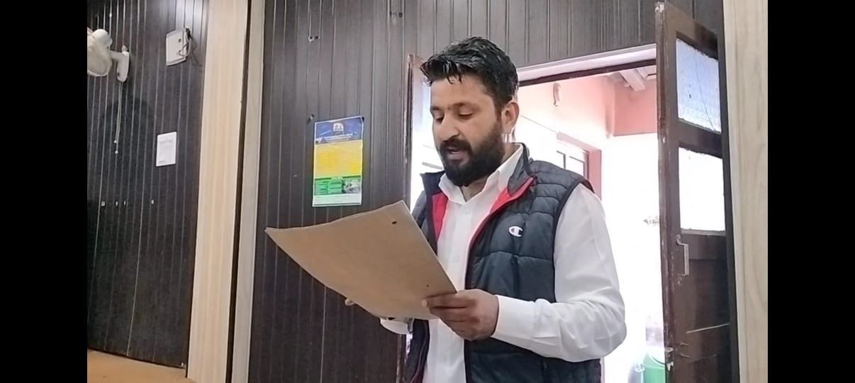 BDC Meeting in Lohaghat