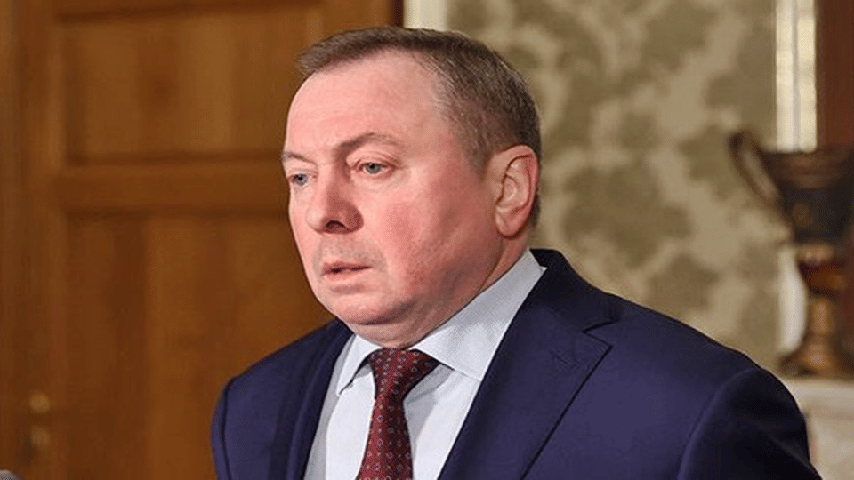Belarus Foreign Minister Vladimir Makei Passed away