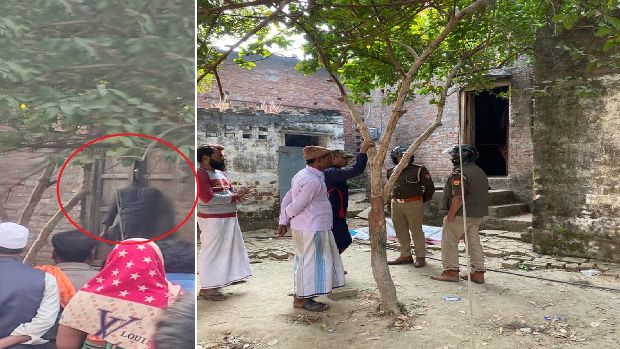 Thief entered with the intention of stealing, got trapped in the door, died in sarnath