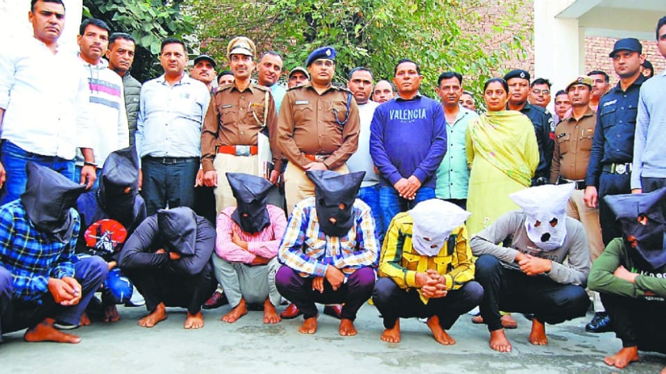 Kaithal police freed nine hostages from Kolkata