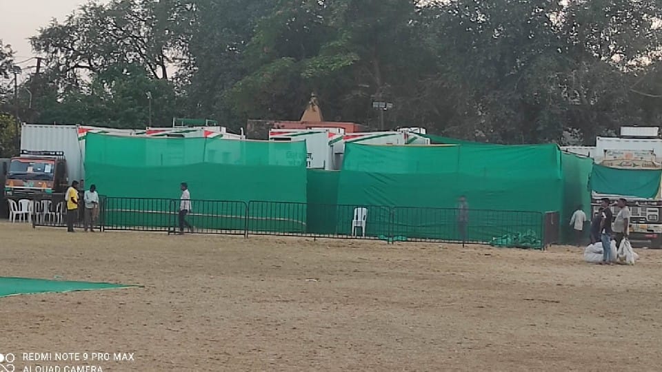 Bharat Jodo Yatra: Rahul's library-bathroom also goes along in the journey