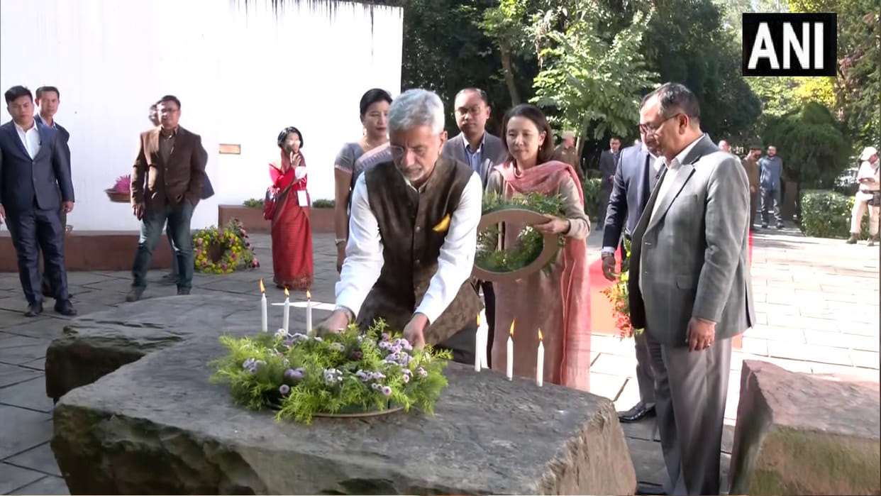 External Affairs Minister Jaishankar attended 11th edition Sangai Festival Imphal G20 India pavilion