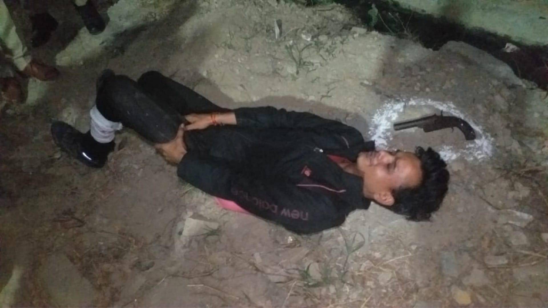 miscreant was shot in a police encounter hospitalized in noida