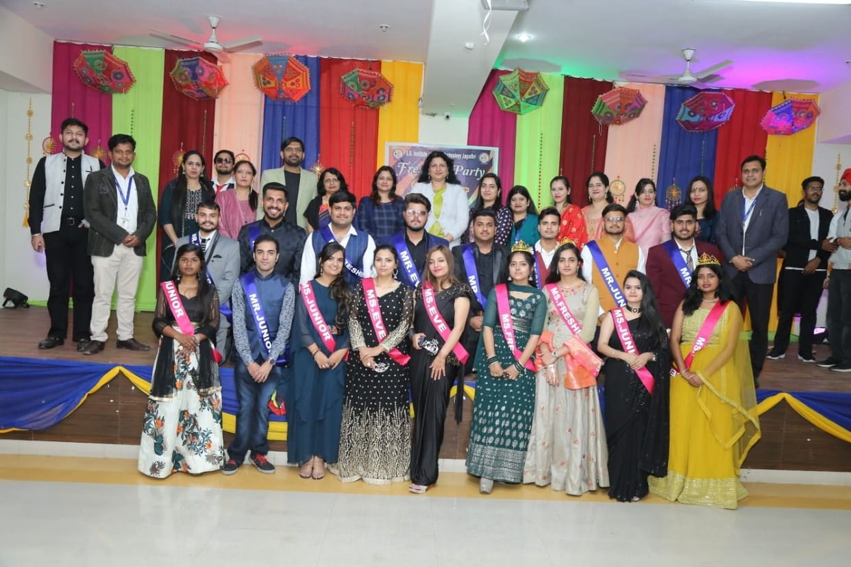 MBA Nikhil became Mr. and Muskan Tandon became Miss Fresher