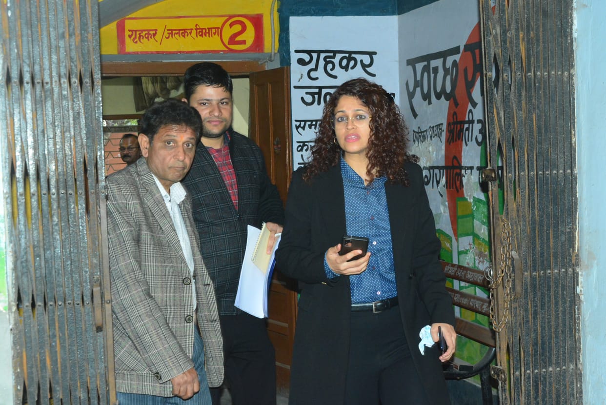 Gazal Bhardwaj inspected the municipality to know the progress of the schemes