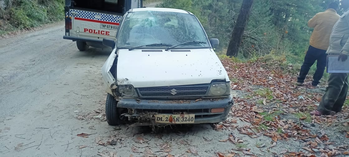 car accident in nankhari three injured