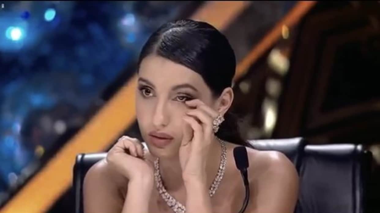 nora fatehi cries on jhalak dikhhla jaa 10 actress recalls her heartbreak while filming her song pachtaoge