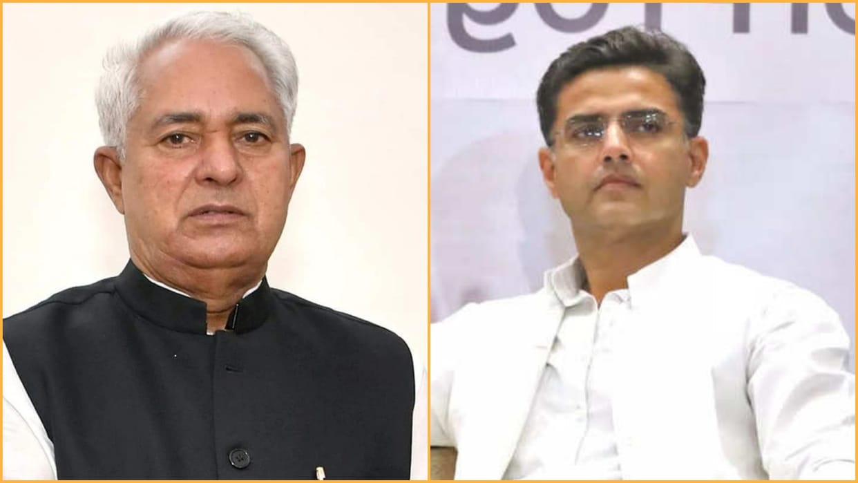 Gehlot Vs Pilot Rajasthan Health Minister Prasadi Lal Meena targets Sachin Pilot