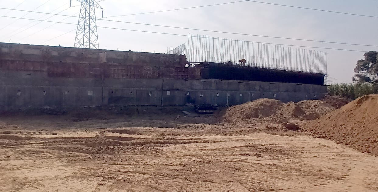 Construction of flyover and underpass started