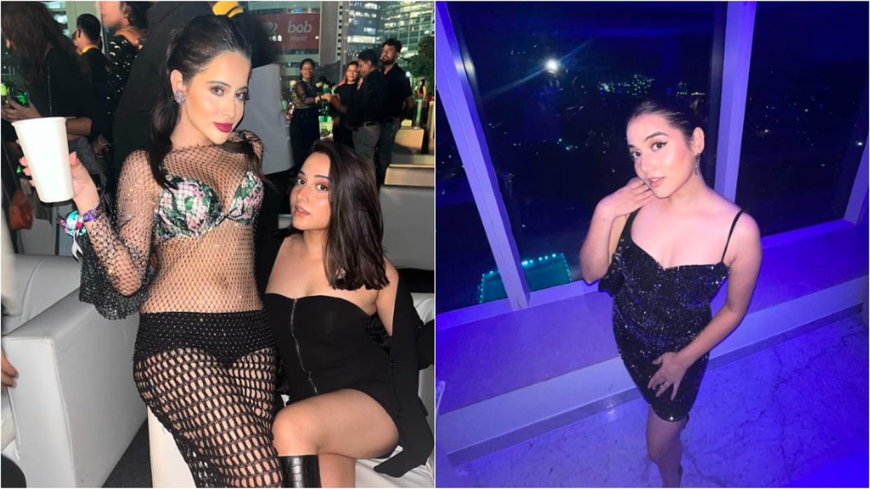 Urfi Javed Sister Asfi Javed glamorous Photos goes Viral on Internet