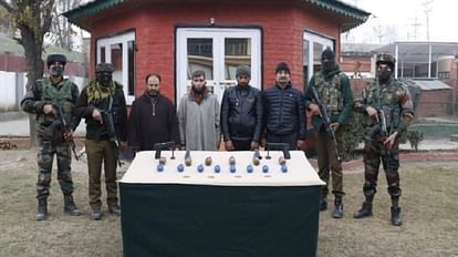 सोपोर में पकड़े गए आतंकी मददगार