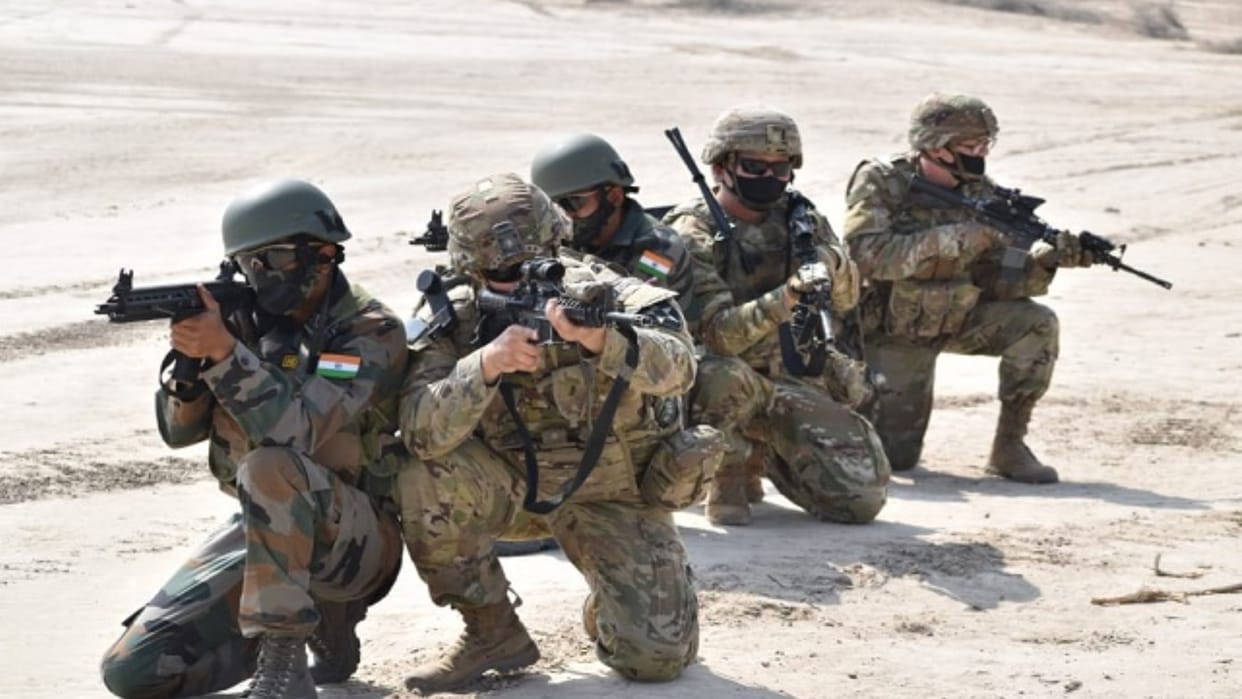 Bilateral training exercise Austra Hind 2022 begins in Rajasthan