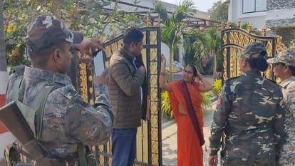 jharkhand police reached to arrest BJP candidate brahmanand in kanker
