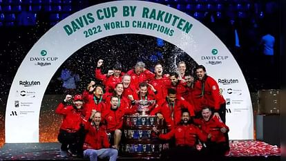 Davis Cup: ब्रिटेन और इटली की टीमें क्वार्टर फाइनल में, हार के बावजूद नीदरलैंड अंतिम आठ में Davis Cup: Britain and Italy teams in quarter-finals, Netherlands in last eight despite defeat