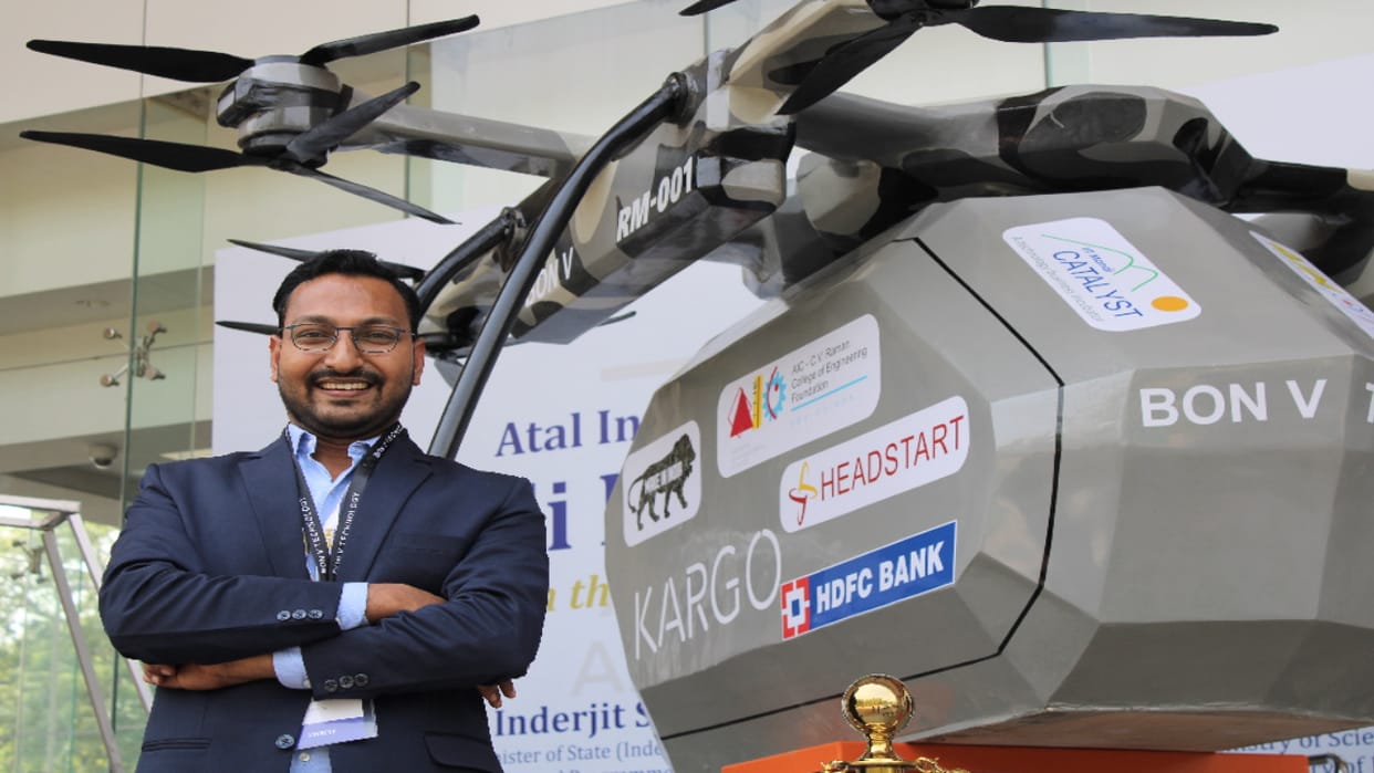 Country's first drone to lift 200 kg being built in IIT Mandi Himachal Pradesh
