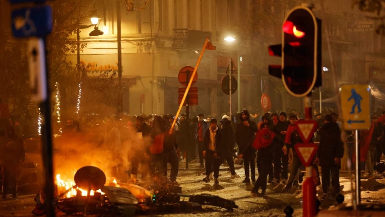 Belgium Morocco World Cup Match Triggers Riots In Brussels Dozens Detained