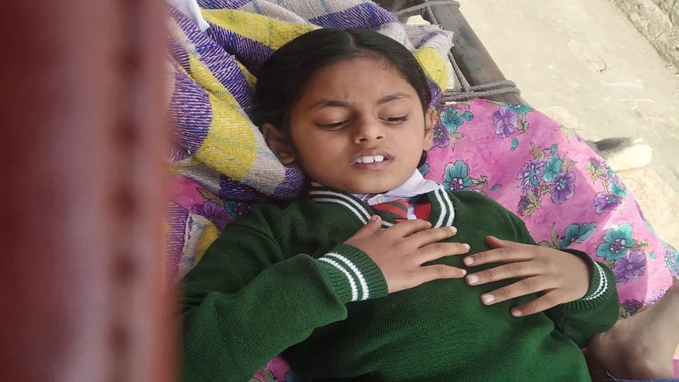 Hapur School bus full of children overturned in Babugarh