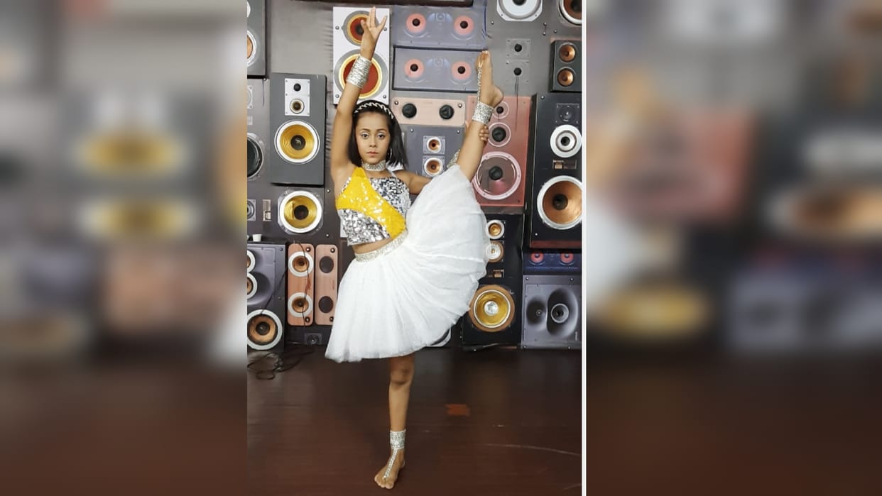 Gorakhpur girl Lakshita won prizes in various dance reality shows in Mumbai