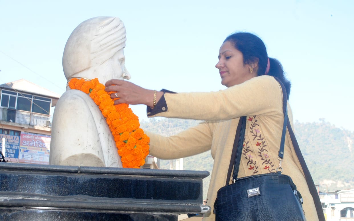 mandi news himachal news Shaheed Bhagat Singh considered Hirda Ram as his inspiration