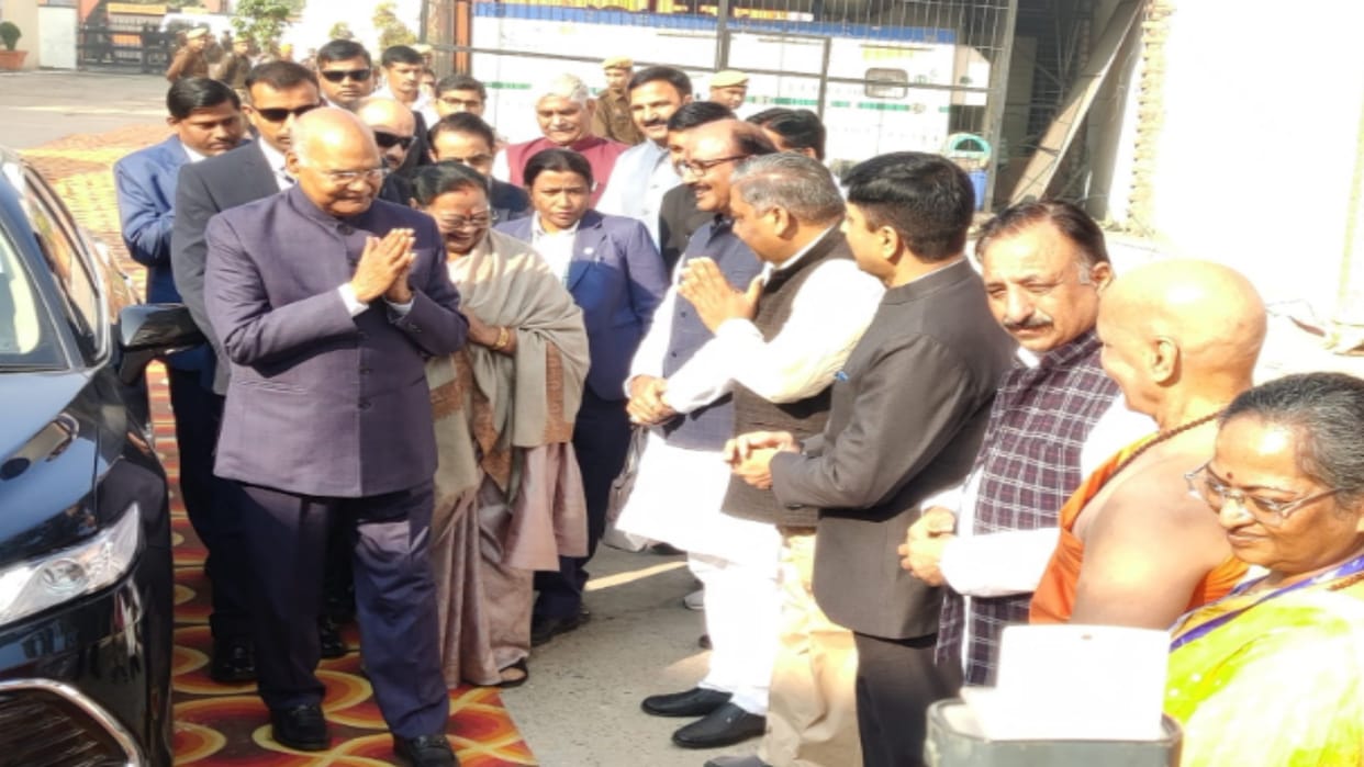 Saharanpur: Former President inaugurated Pandit Vishwambhar Singh gate and road