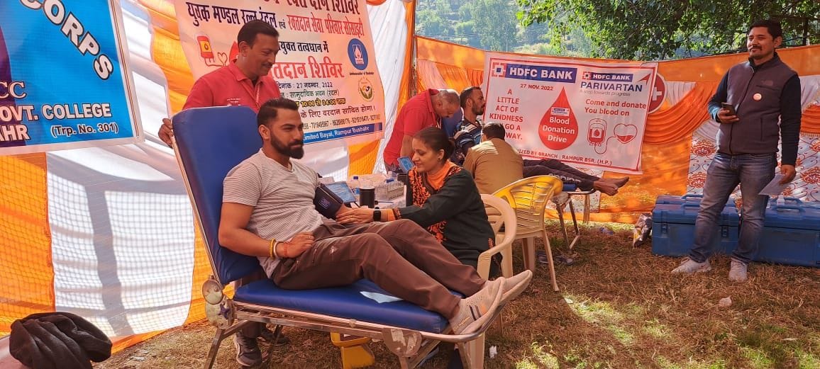 20 unit blood collected in randal