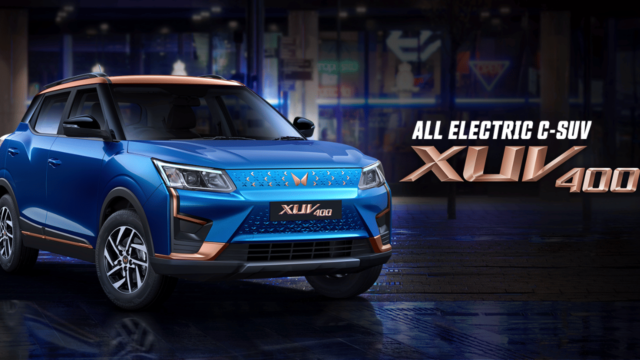 Mahindra launches its first C-Segment Electric SUV XUV400 at INR 15.99 Lakh