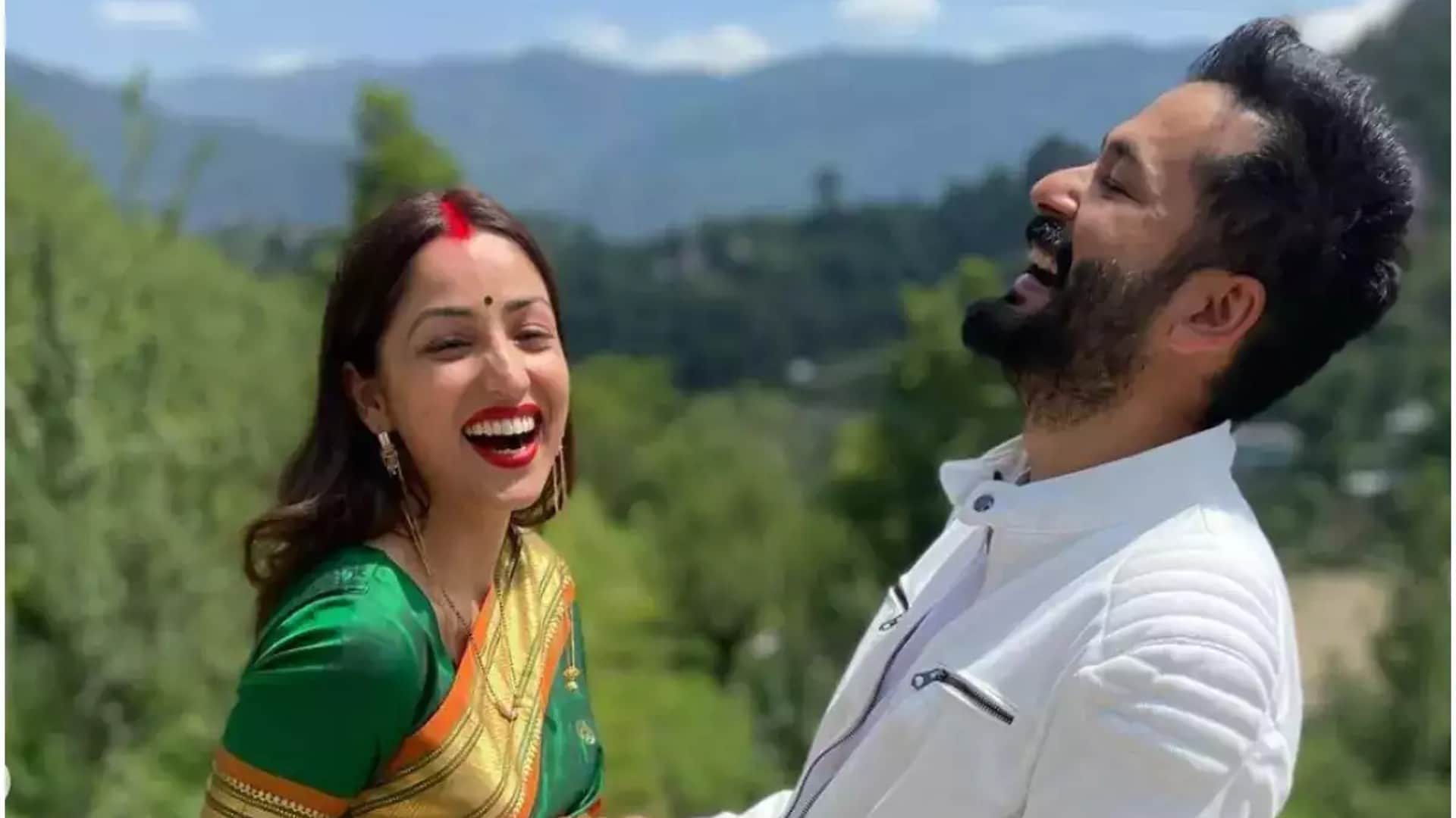 Aditya Dhar share heartfelt note for wife Yami Gautam on her birthday said this is for my biggest cheerleader