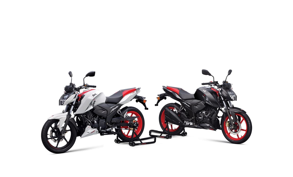 2023 TVS Apache RTR 160 4V Special Edition launched in India Know Price Features Specs News in Hindi