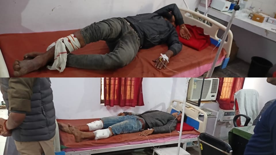 Moradabad News Murder accused of Bajrang Dal leader injured in police encounter