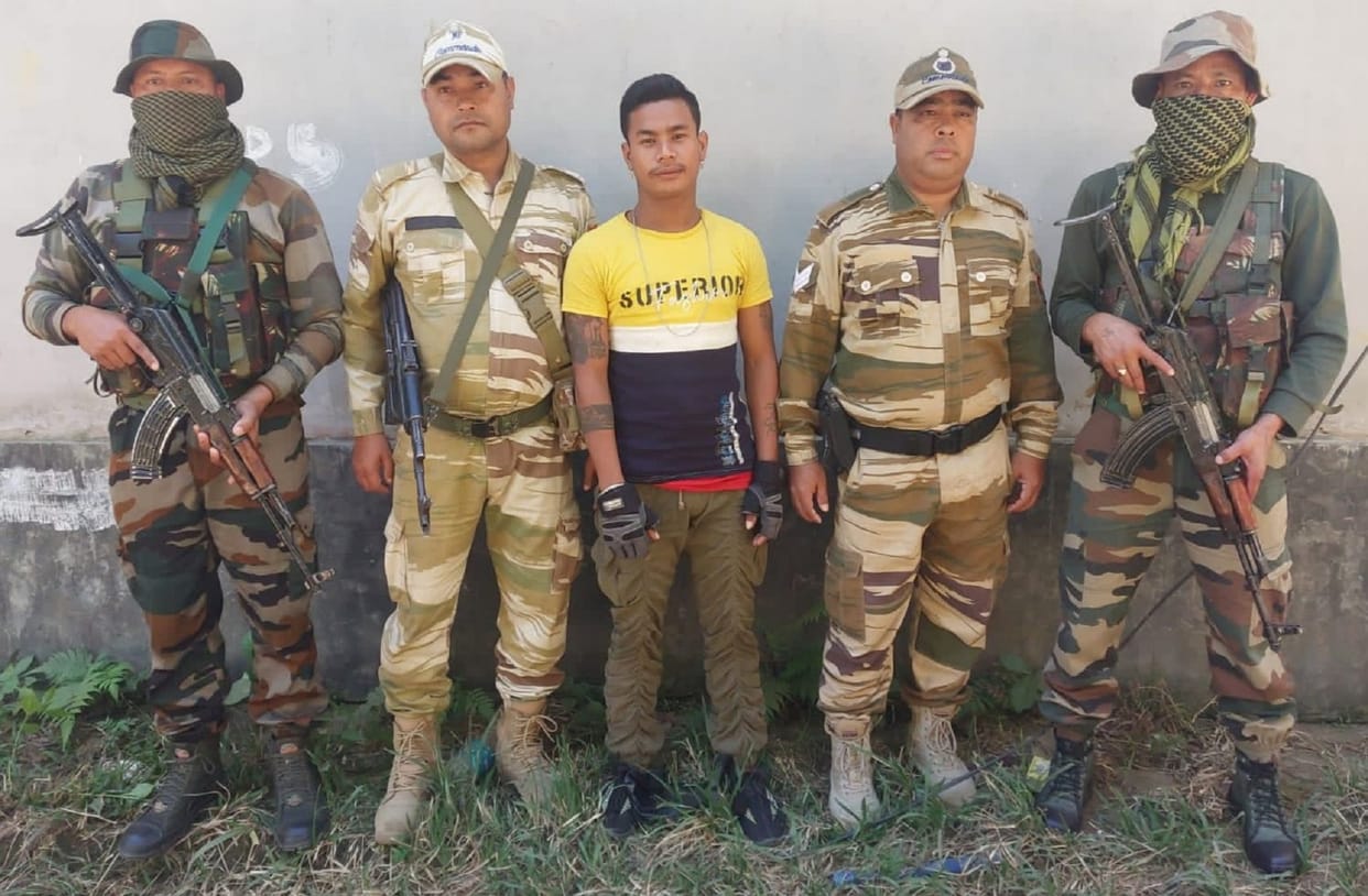 PLA cadre arrested by Assam Rifles
