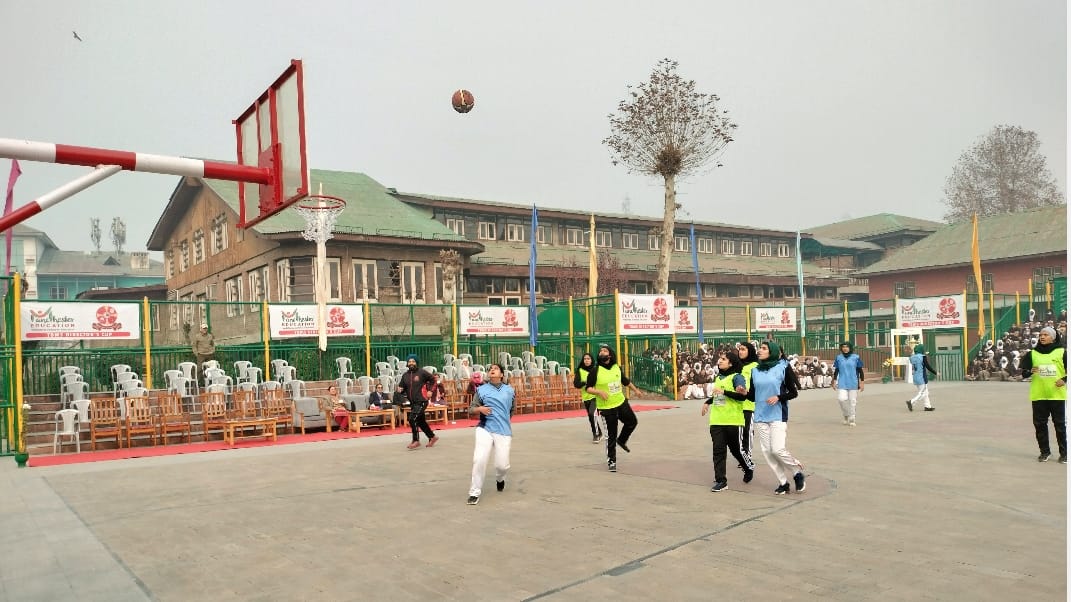 Kashmir basketball TBMS Directors Cup competition organized