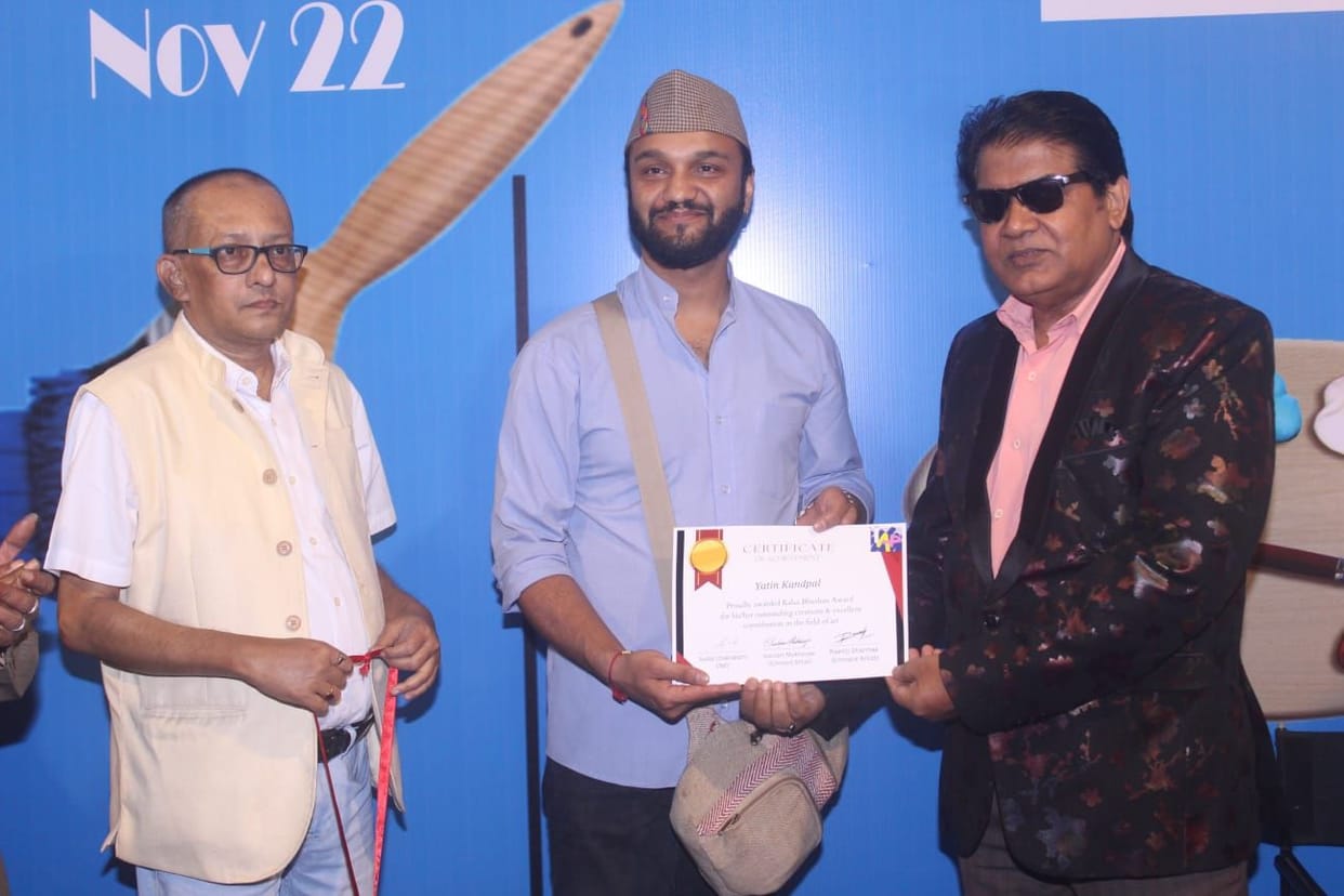 Expressed happiness on Yatin getting Kala Bhushan award