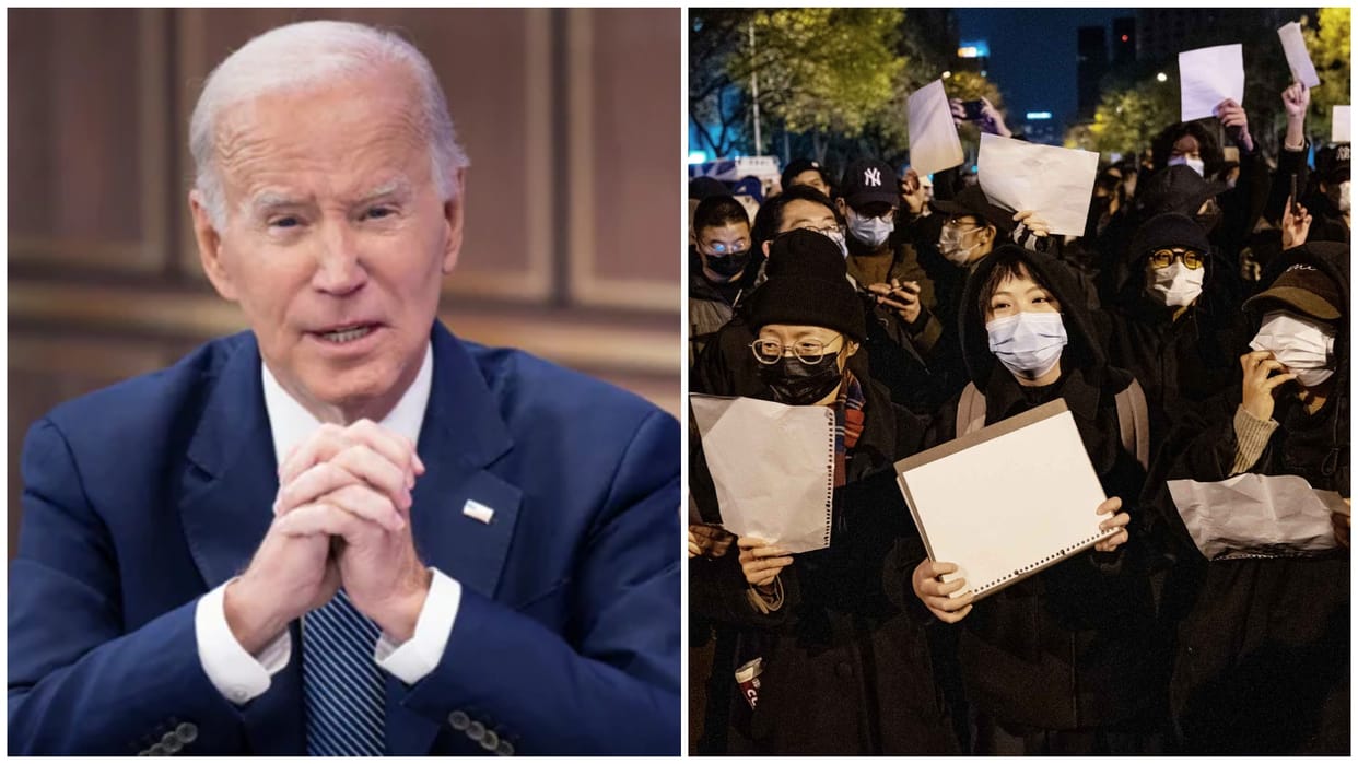 US continues to stand up and support right of peaceful protest: White House on China