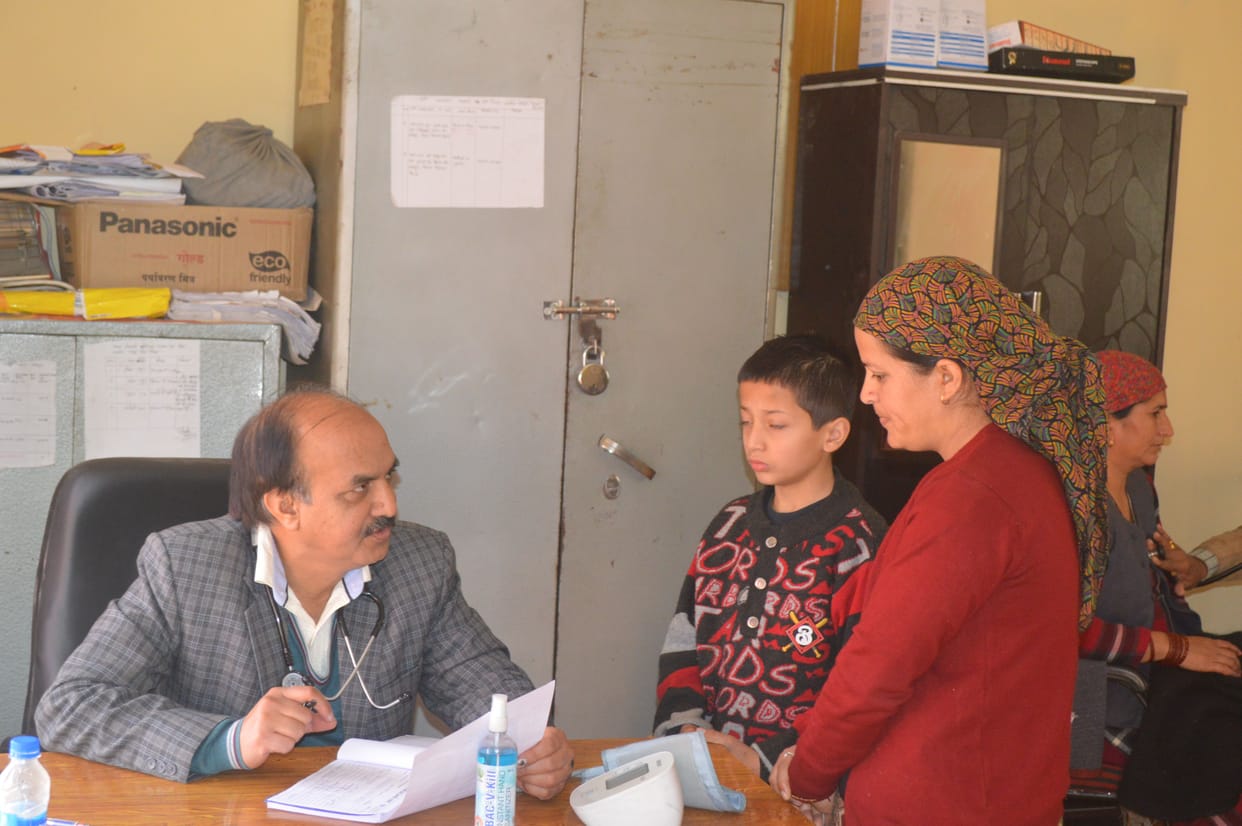 89 people health checkup in nirth