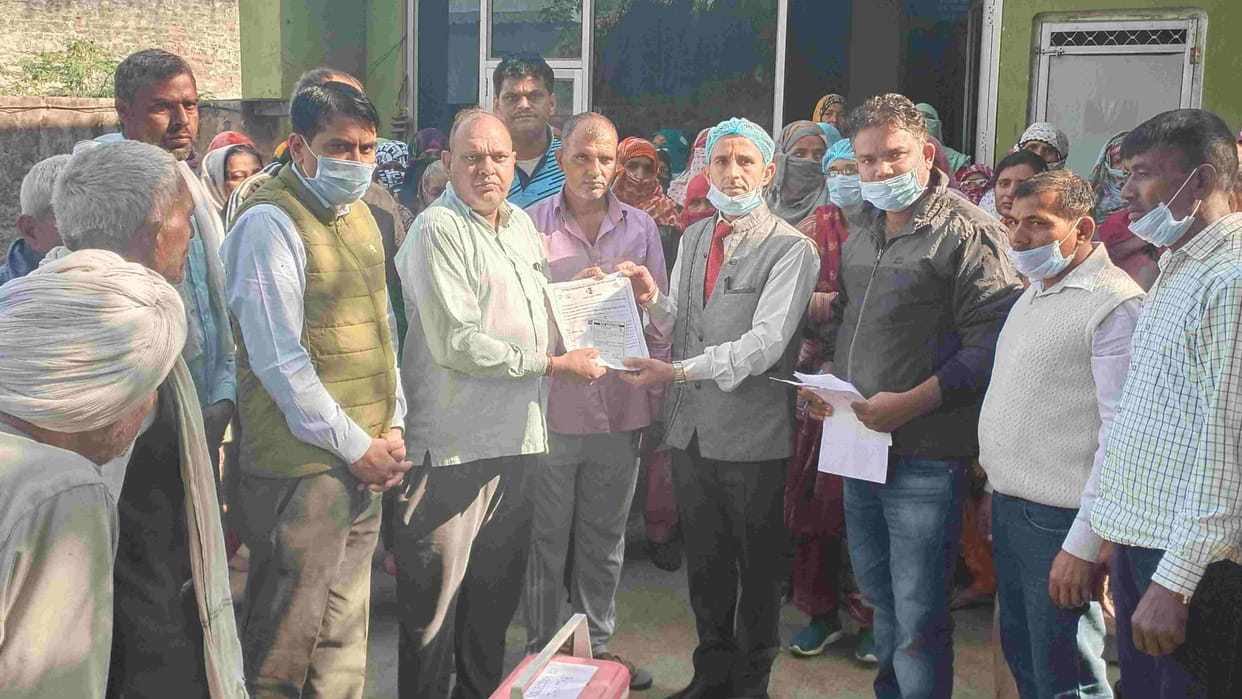 Kishni Devi of Bahadurgarh donated her eyes
