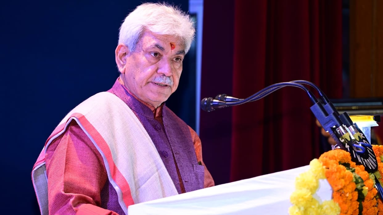 lg manoj sinha said Officers should fulfill the responsibility in implementing new National Education Policy