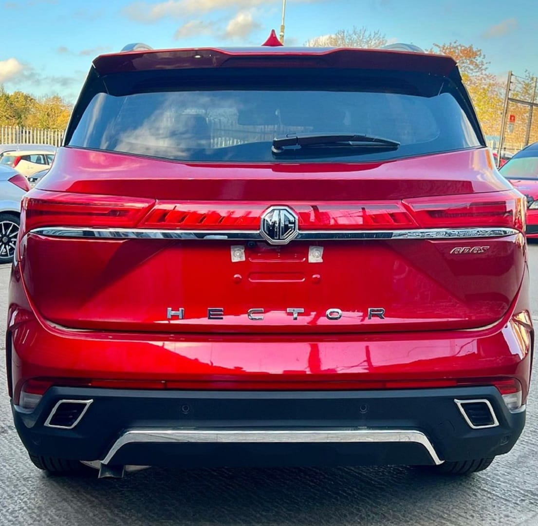 2023 MG Hector Facelift SUV Exterior Look and Design leaks ahead of Official Launch News in Hindi