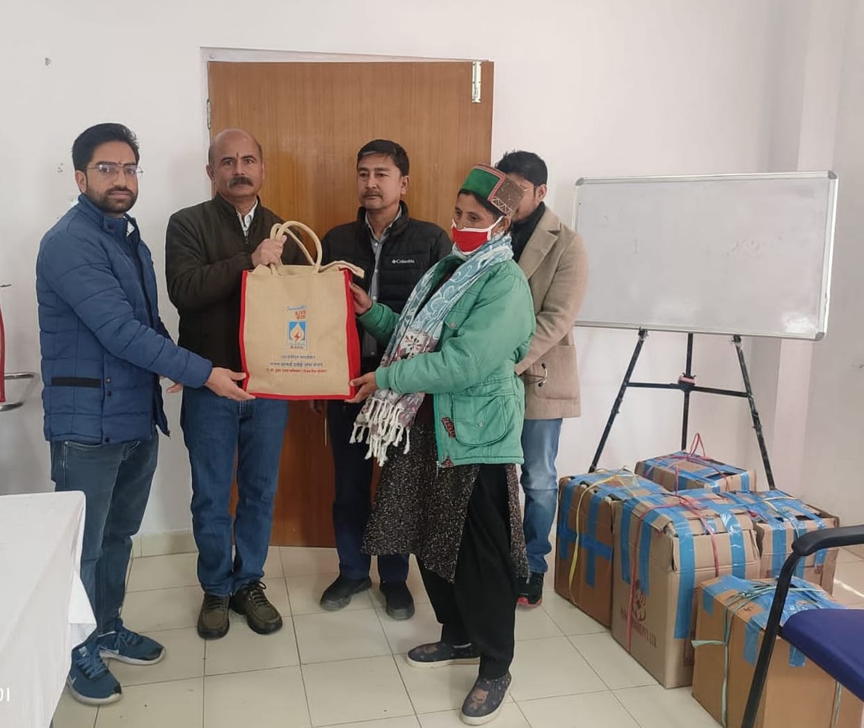 nutrition kitt distribute to tb patient