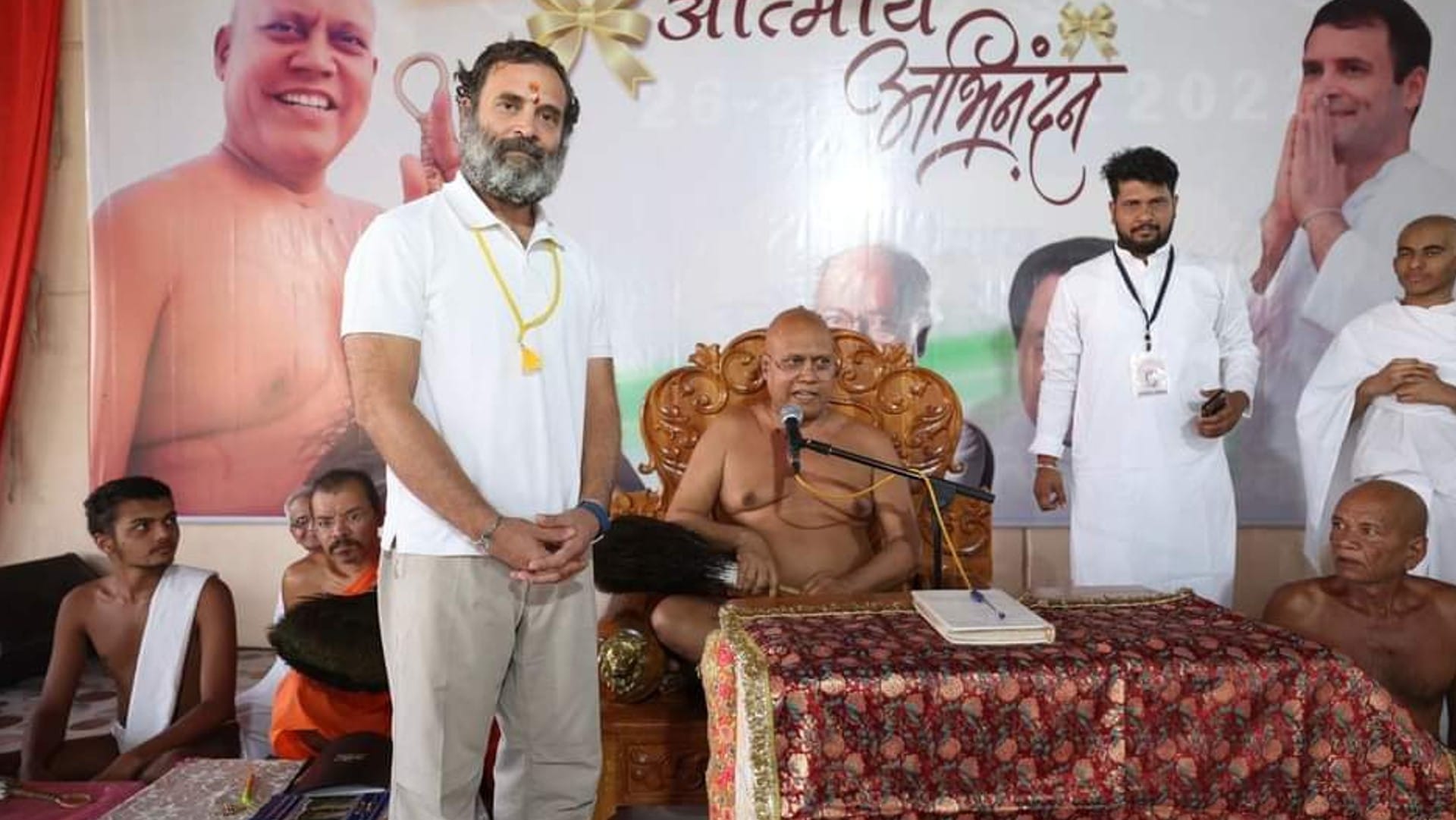 Rahul Gandhi named farmers sixteen times, mentioned Mahakal eight times