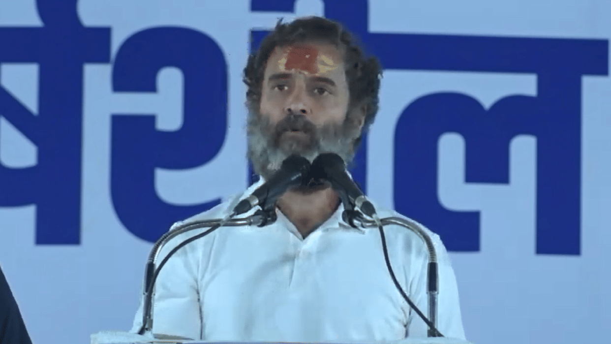 Bharat Jodo Yatra: Rahul lashed out at Modi, said- Hinduism worships the ascetics, the government insults them