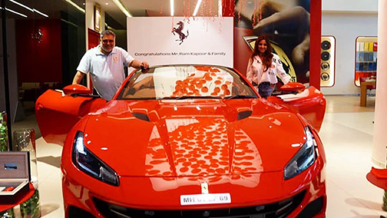 Bollywood actor Ram Kapoor and wife Gautami Kapoor buy Ferrari Portofino M Sports Car Know Price Features Spec