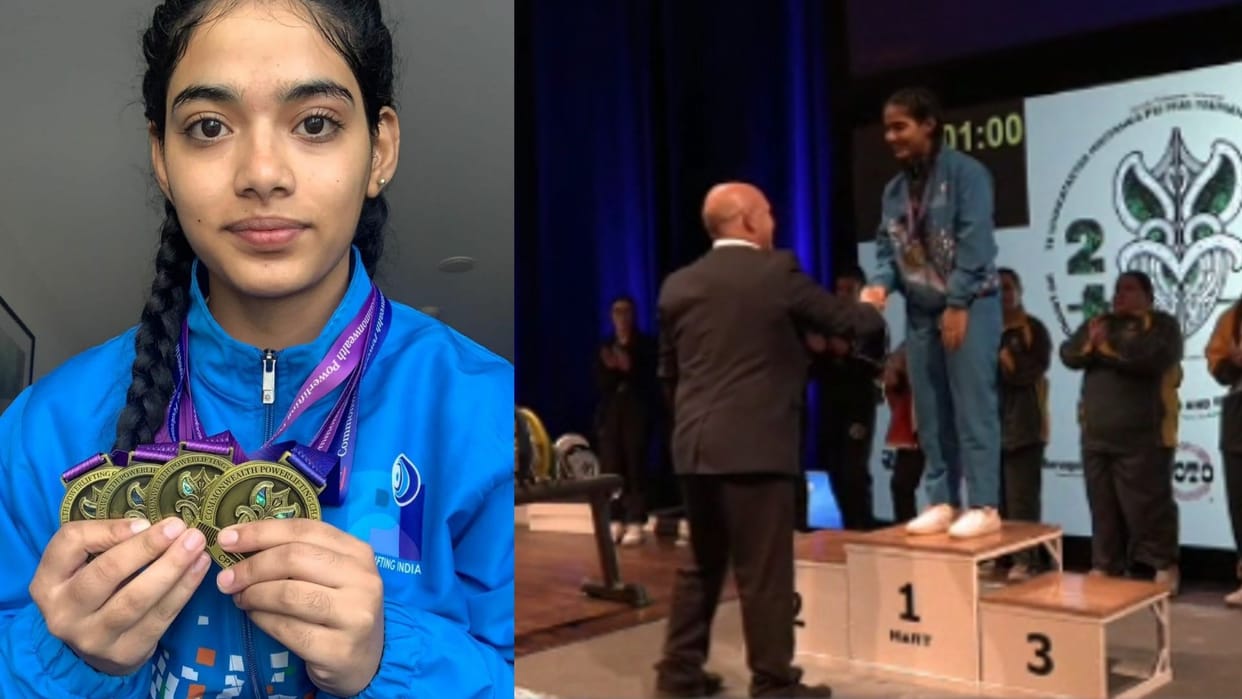 Shivpuri Muskan Sheikh won four gold medals in New Zealand CM and Sports Minister congratulated