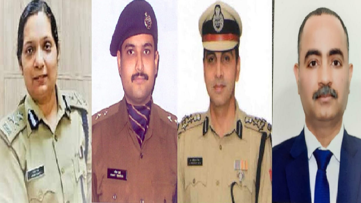 Ajay Mishra Ghaziabad, Pritinder Singh Agra and Ramit Sharma became Police Commissioners of Prayagraj