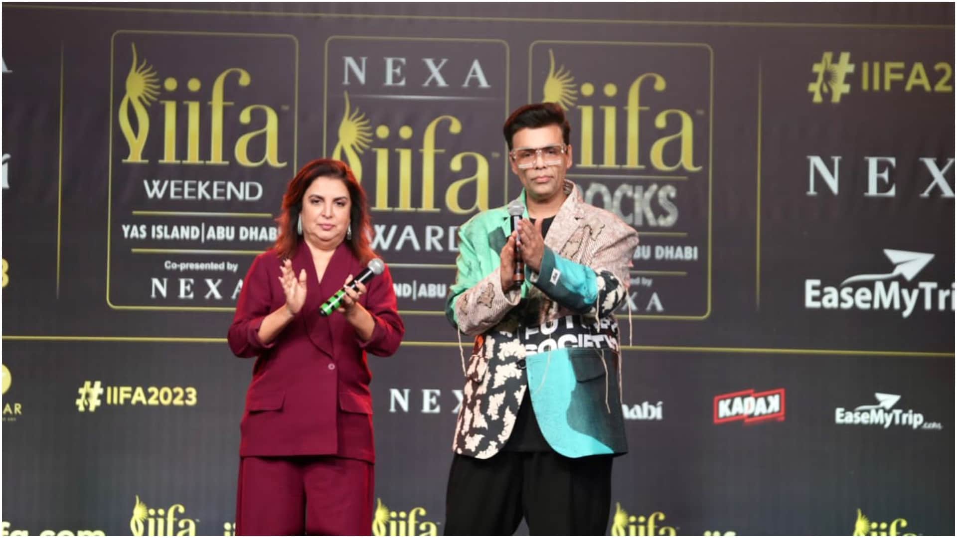 IIFA 2023 will be held in abu dhabi yas island salman khan manish paul Farhan Karan Johar Farah Khan will host