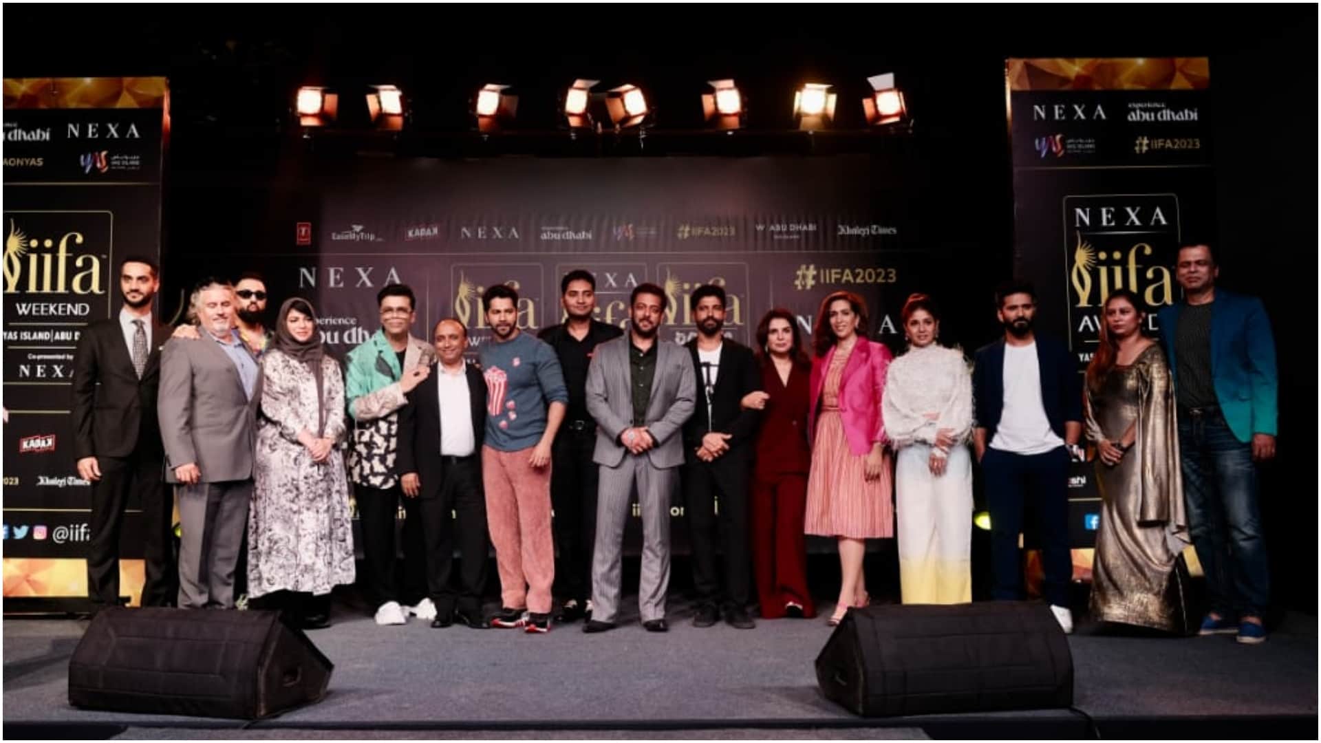 Salman Khan spotted wearing his lucky ring at IIFA 2023 press conference fans asked if he got engaged