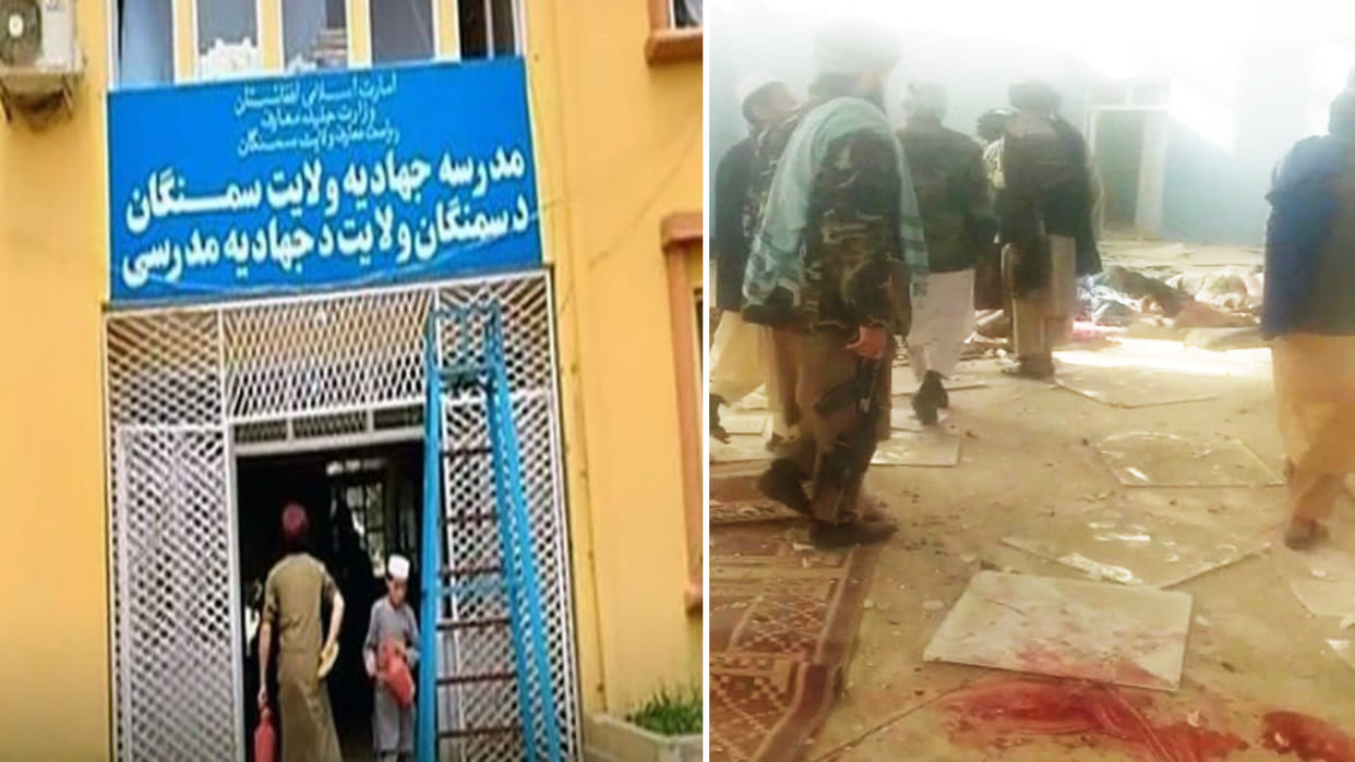 Afghanistan 15 dead and 27 were wounded in a blast Jahdia seminary Aybak city